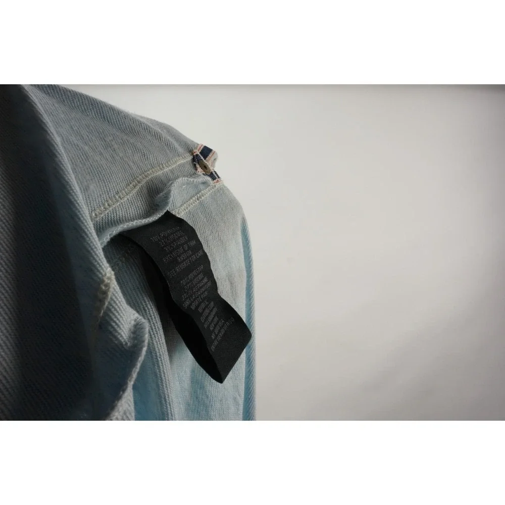 New Magaschoni Performance Golf Pullover Sweater Men's‎ Large Light Blue Stretch